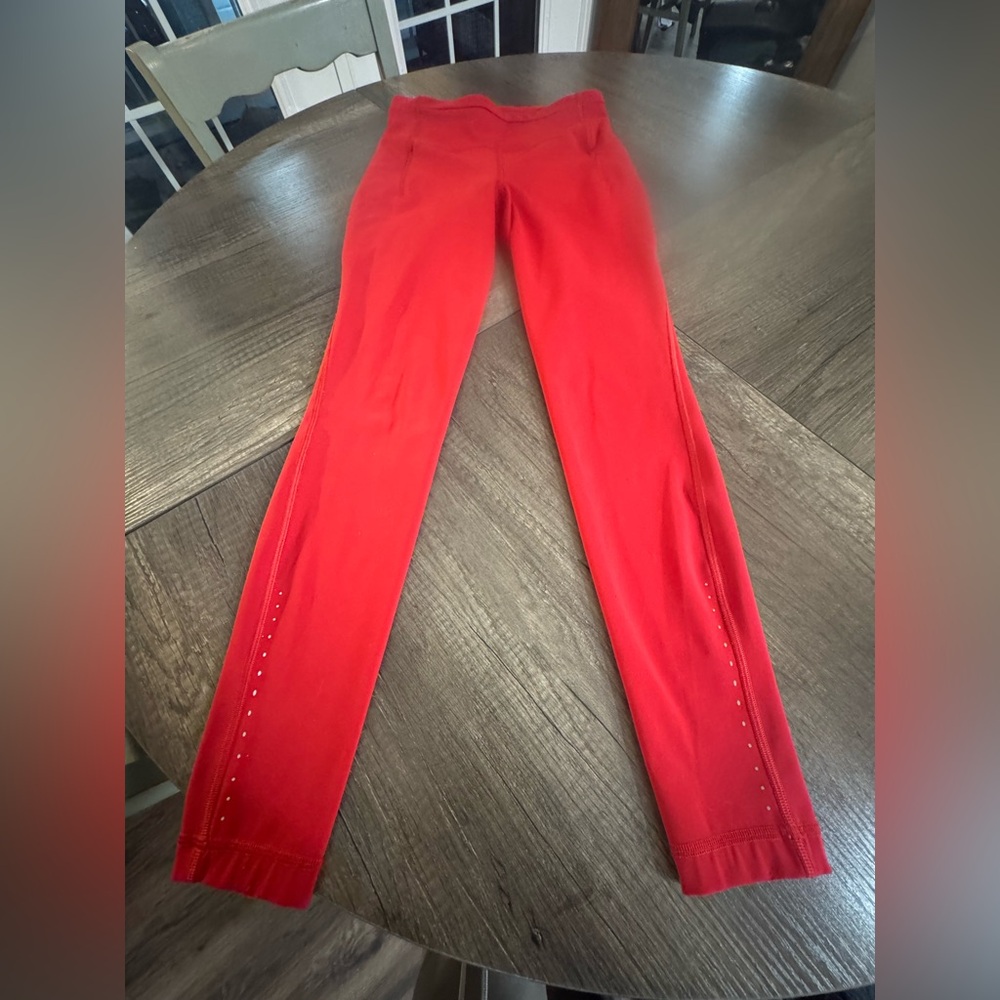 Lululemon Red Swift Speed High Rise Tight 28” Size 6
